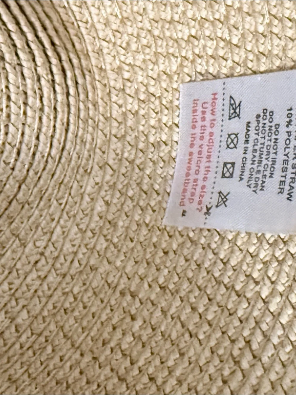 Wide Brim Straw Panama Fedora Sun Hat - Tan